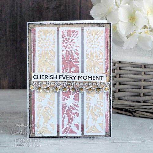 Simon Says Stamp! Creative Expressions DELICATE DRAGONFLIES Stencil Set cest073