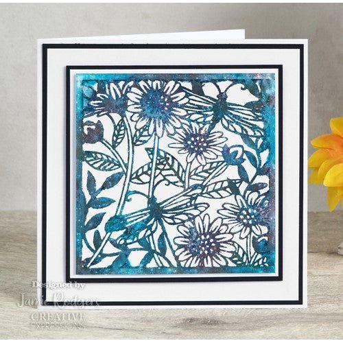 Simon Says Stamp! Creative Expressions DELICATE DRAGONFLIES Stencil Set cest073
