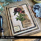 Simon Says Stamp! Tim Holtz Cling Rubber Stamps BOTANIC COLLAGE CMS447 | color-code:ALT5