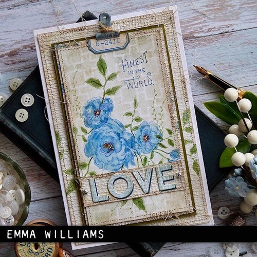 Simon Says Stamp! Tim Holtz Cling Rubber Stamps FLORAL ELEMENTS CMS445