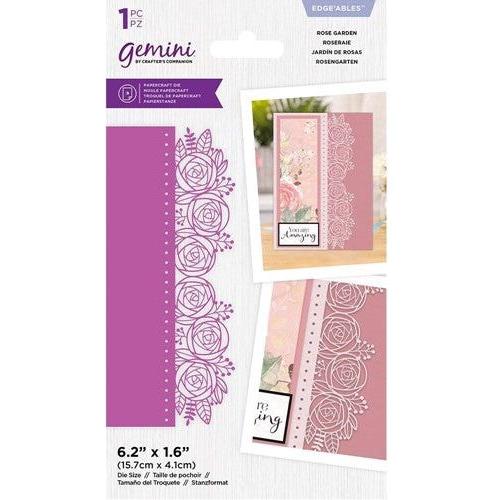 Simon Says Stamp! Gemini ROSE GARDEN Edgeable Die gem-md-edg-rgard