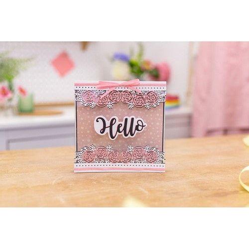 Simon Says Stamp! Gemini ROSE GARDEN Edgeable Die gem-md-edg-rgard