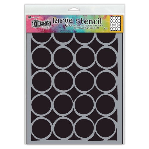 Simon Says Stamp! Dyan Reaveley Stencil LARGE MARTHA'S MOST MASSIVE MAT Dylusions Ranger dys79828