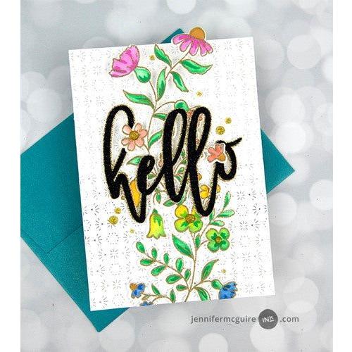 Simon Says Stamp! PinkFresh Studio WILDFLOWER SLIMLINE Clear Stamp Set 150722 | color-code:ALT08