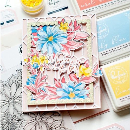 Simon Says Stamp! PinkFresh Studio PAINTED DAISIES Clear Stamp 151322 | color-code:ALT01