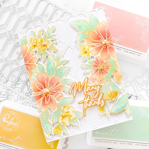 Simon Says Stamp! PinkFresh Studio PAINTED DAISIES Clear Stamp 151322 | color-code:ALT091