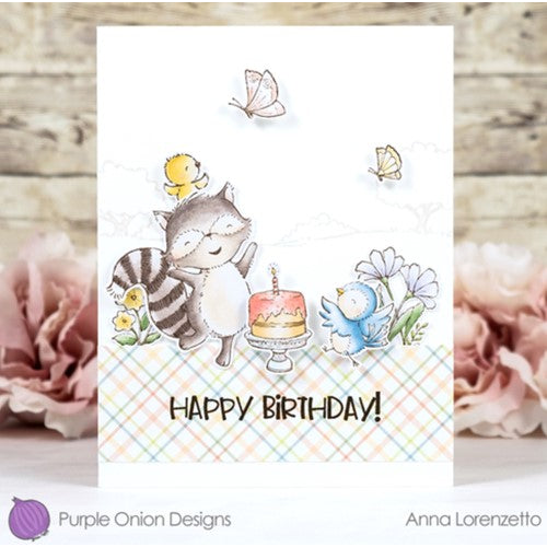 Simon Says Stamp! Purple Onion Designs GATEAU Cling Stamp pod1260
