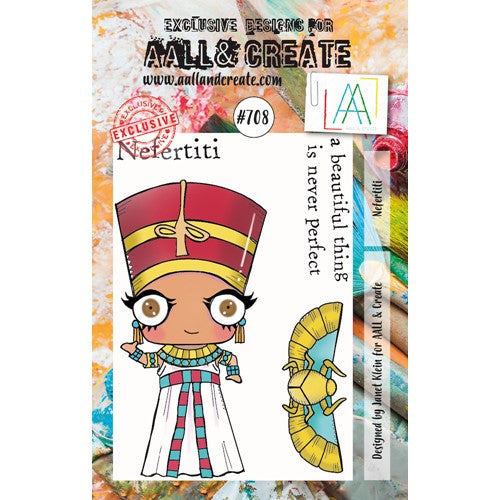 Simon Says Stamp! AALL & Create NEFERTITI A7 Clear Stamps aall708