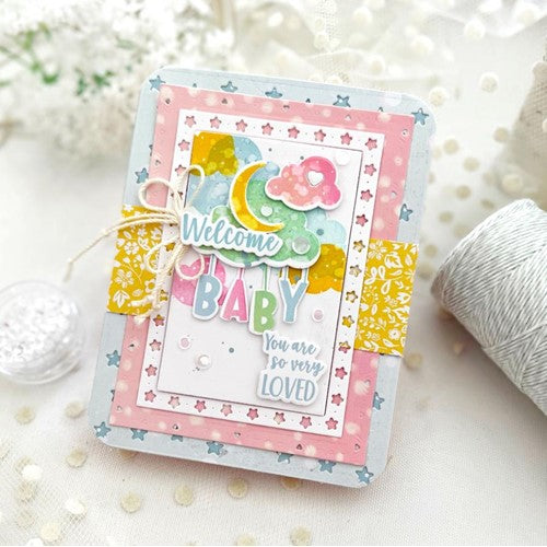 Simon Says Stamp! Papertrey Ink BORDER BLING SKINNY STAR FRAMES Dies PTI-0446