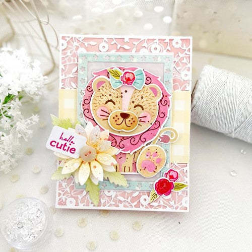 Simon Says Stamp! Papertrey Ink BORDER BLING SKINNY STAR FRAMES Dies PTI-0446