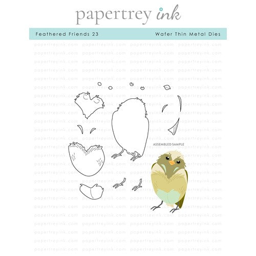 Simon Says Stamp! Papertrey Ink FEATHERED FRIENDS 23 Dies PTI-0435