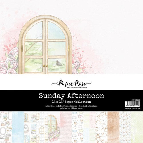 Simon Says Stamp! Paper Rose SUNDAY AFTERNOON 12x12 Paper Pack 26143*