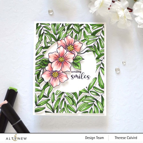 Simon Says Stamp! Altenew FLORAL HENNA Clear Stamps ALT7119