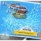 Simon Says Stamp! Trinity Stamps SALT WATER AQUARIUM Embellishment Box tsb-273