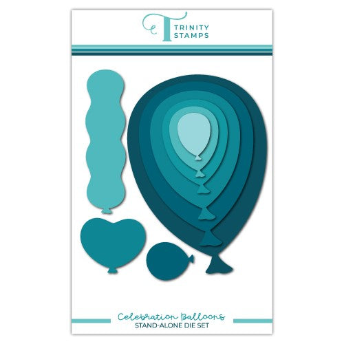 Simon Says Stamp! Trinity Stamps CELEBRATION BALLOONS Die Set tmd-148
