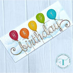 Simon Says Stamp! Trinity Stamps CELEBRATION BALLOONS Die Set tmd-148
