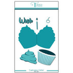 Simon Says Stamp! Trinity Stamps CUPCAKE CARD Die Set tmd-142