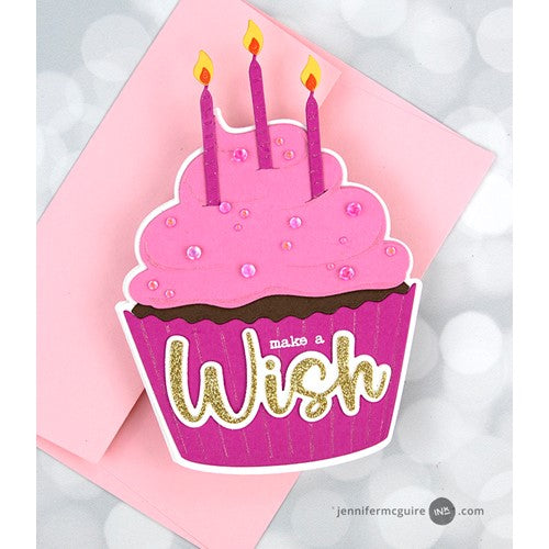 Simon Says Stamp! Trinity Stamps CUPCAKE CARD Die Set tmd-142 | color-code:ALT01