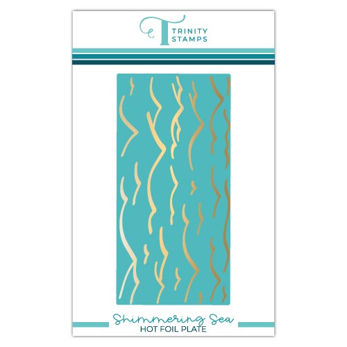 Simon Says Stamp! Trinity Stamps SHIMMERING SEA Hot Foil Plate tmd-137