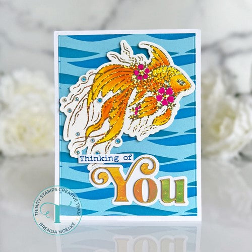 Simon Says Stamp! Trinity Stamps BEAUTIFUL BETTA Hot Foil And Cut Die tmd-136 | color-code:ALT07