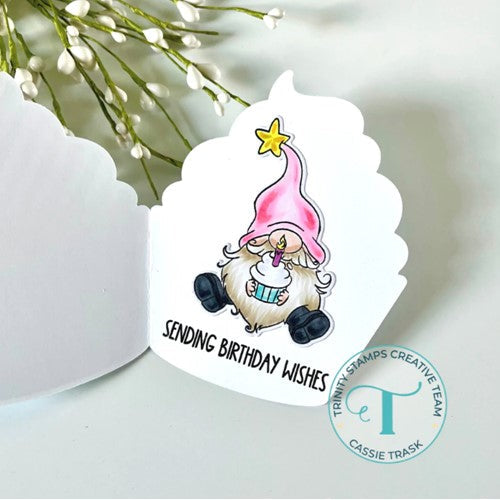 Simon Says Stamp! Trinity Stamps PARTY GNOME Die Set tmd-c191