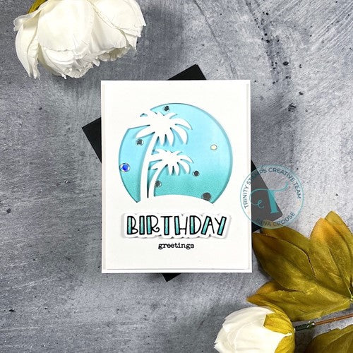 Simon Says Stamp! Trinity Stamps SIMPLY SENTIMENTAL BIRTHDAY Clear Stamp Set tps-198 | color-code:ALT08
