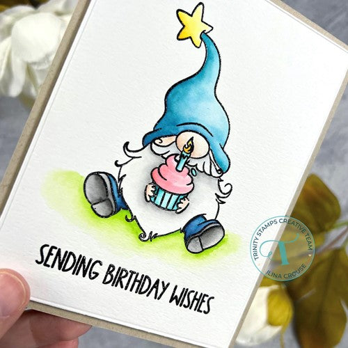 Simon Says Stamp! Trinity Stamps PARTY GNOME Clear Stamp Set tps-191