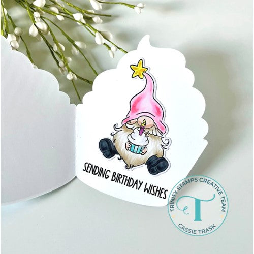 Simon Says Stamp! Trinity Stamps PARTY GNOME Clear Stamp Set tps-191