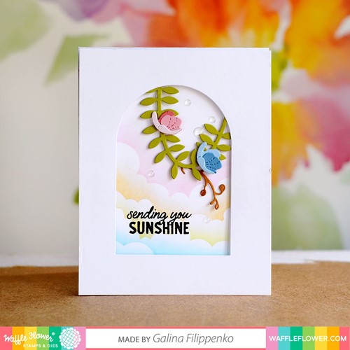 Simon Says Stamp! Waffle Flower TROPICAL VINE Dies 420620