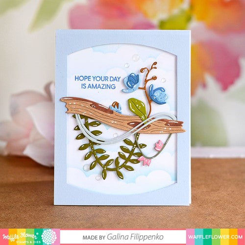 Simon Says Stamp! Waffle Flower TROPICAL VINE Dies 420620