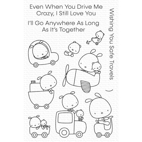 Simon Says Stamp! My Favorite Things ANYWHERE WITH YOU Clear Stamps cs653