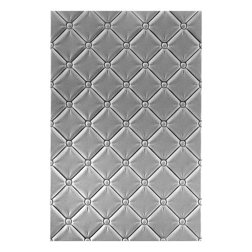 Simon Says Stamp! E3D-027 Spellbinders TUFTED 3D Embossing Folder