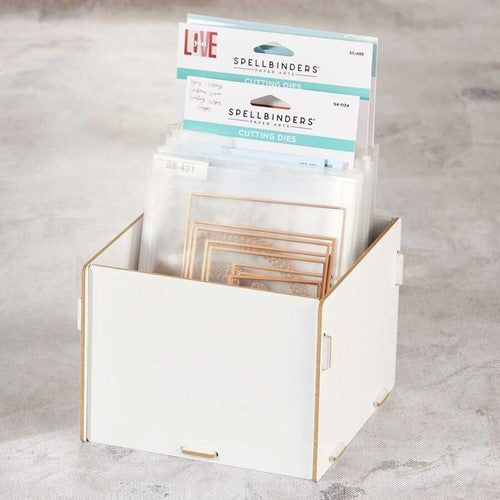 Simon Says Stamp! T-028 Spellbinders ASSEMBLE AND STORE LARGE STORAGE CRATE