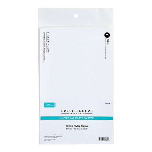 Simon Says Stamp! PL-128 Spellbinders MYLAR SHIMS F