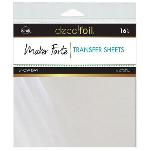 Therm O Web - iCraft - Deco Foil - 6 x 6 Transfer Sheets - Copper Ripples - 16 Pack