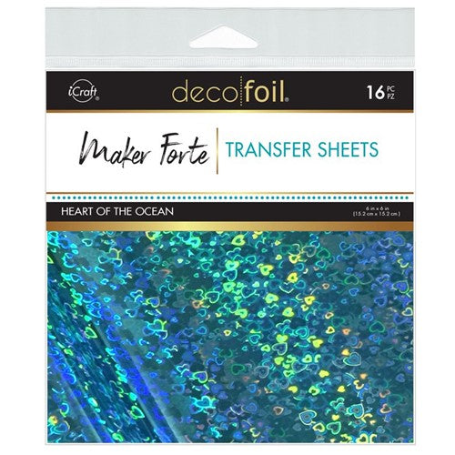 Therm O Web Deco Foil Heart of The Ocean Transfer Sheets 19097 | Therm O Web | Crafting & Stamping Supplies from Simon Says Stamp