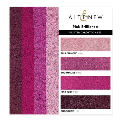 Simon Says Stamp! Altenew PINK BRILLIANCE Glitter Cardstock Set ALT4964