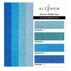 Simon Says Stamp! Altenew OCEAN REFLECTION Glitter Cardstock Set ALT4963