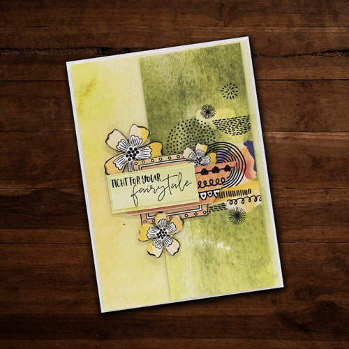 Simon Says Stamp! Paper Rose WATERCOLOURS AND SCRIBBLES 6x6 Paper 26413
