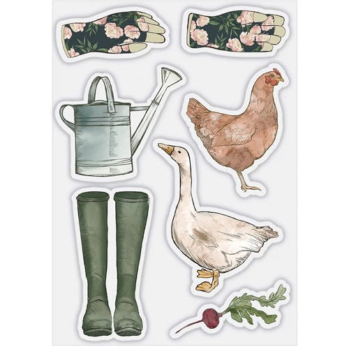 Simon Says Stamp! Craft Consortium GARDENERS DELIGHT Clear Stamps CCSTMP079