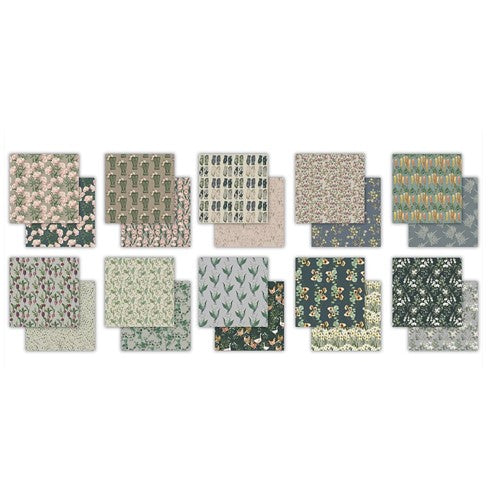 Simon Says Stamp! Craft Consortium GARDENERS DELIGHT 6 x 6 Paper Pad CCPPAD035B