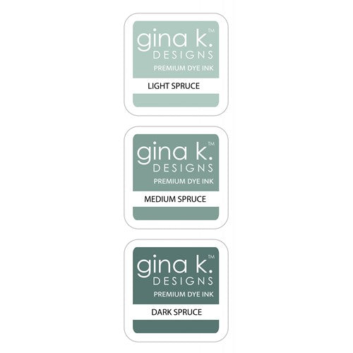 Simon Says Stamp! Gina K Designs SPRUCE Color Companions Ink Cube Set cubspu