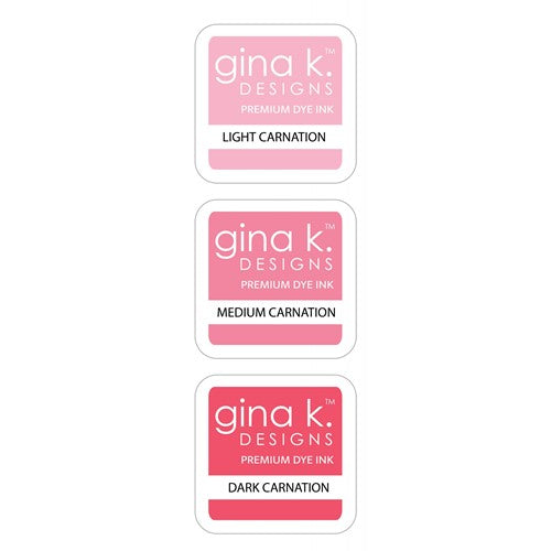 Simon Says Stamp! Gina K Designs CARNATION Color Companions Ink Cube Set cubecar