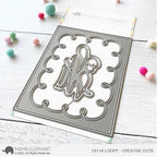 Simon Says Stamp! Mama Elephant OH HI LOOPY Creative Steel Dies