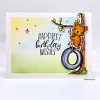 Simon Says Stamp! Simon Says Stamp SOARING BIRTHDAY Wafer Dies sssd121633c *