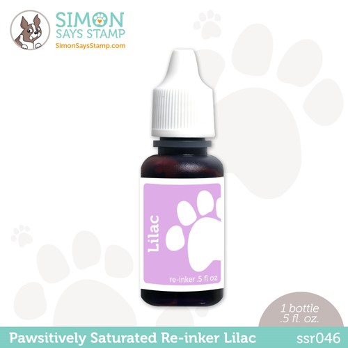 Simon Says Stamp! Simon Says Stamp Pawsitively Saturated RE-INKER LILAC ssr046