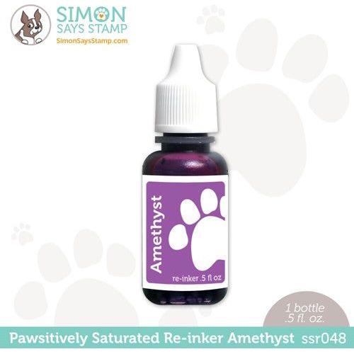 Simon Says Stamp! Simon Says Stamp Pawsitively Saturated RE-INKER AMETHYST ssr048