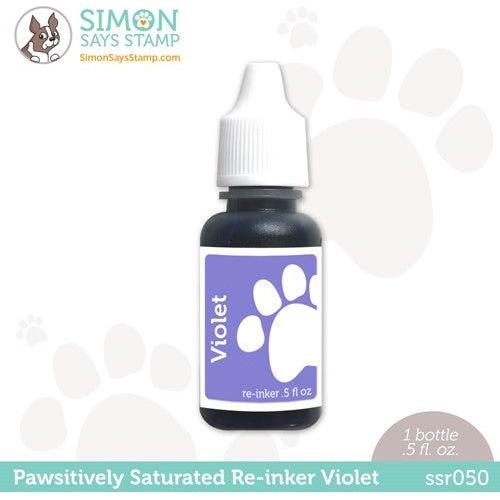 Simon Says Stamp! Simon Says Stamp Pawsitively Saturated RE-INKER VIOLET ssr050