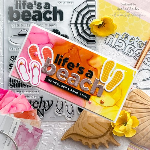 Simon Says Stamp! Simon Says Stamp Cardstock ROSE GOLD METALLIC ssp1011