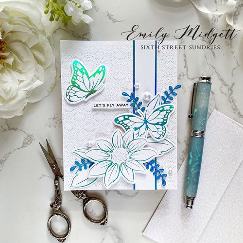 Simon Says Stamp! CZ Design Sentiment Strips CHILL SUMMER czg039